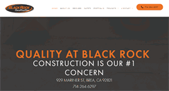 Desktop Screenshot of blackrock-construction.net